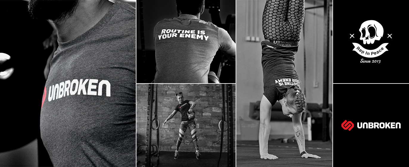 Damskie i męskie koszulki UNBROKEN x RIP ponownie dostępne