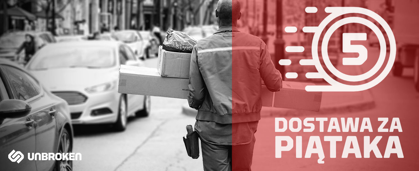 Przesyłka za piątaka w Unbroken Store!