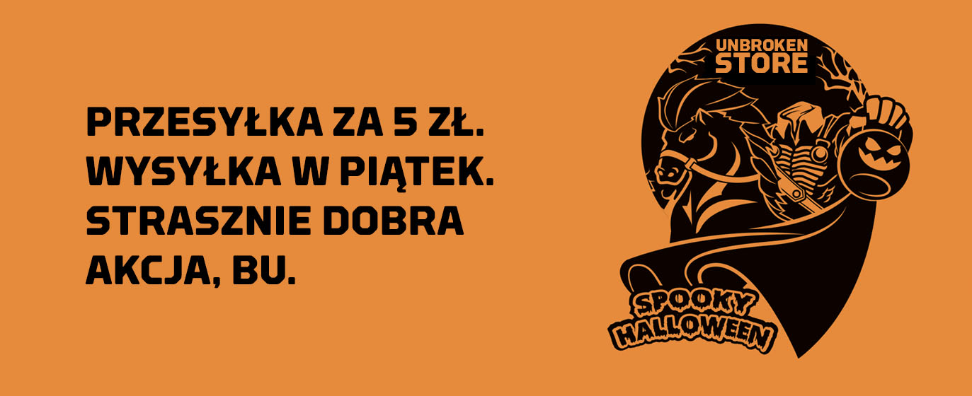 Spooky Haloween - Przesyłka za piątaka w Unbroken!