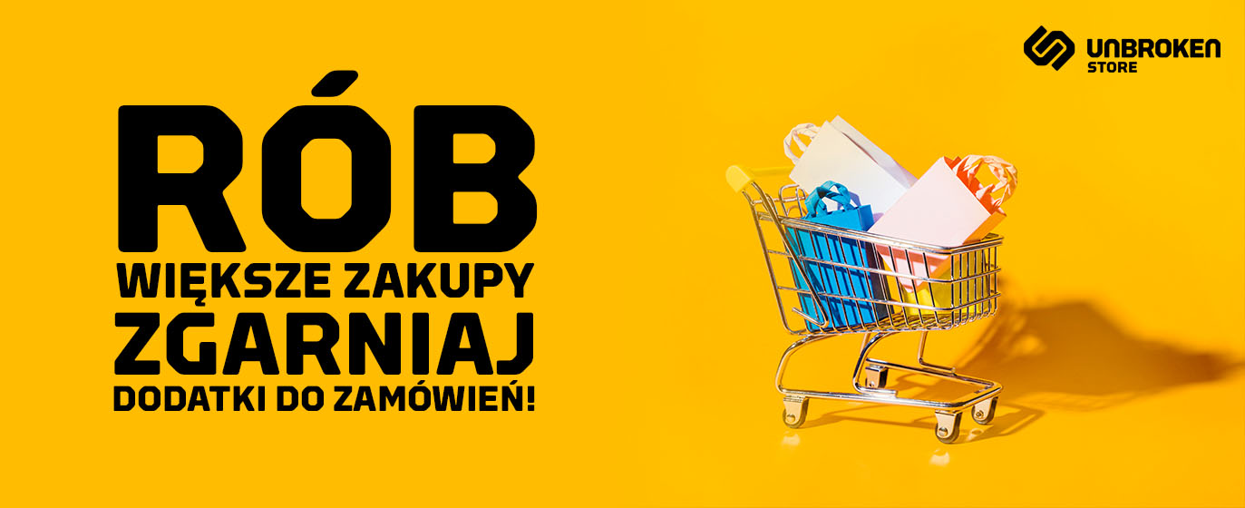 Rób większe zakupy i dostawaj więcej!