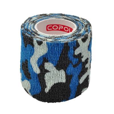  Copoly Cohesive Tape 5 cm Blue Camo