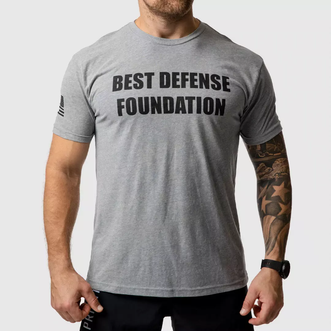 Born Primitive Best Defense Foundation Men's T-shirt