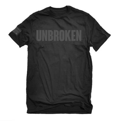 Unbroken Big Logo - No Show Men's T-shirt