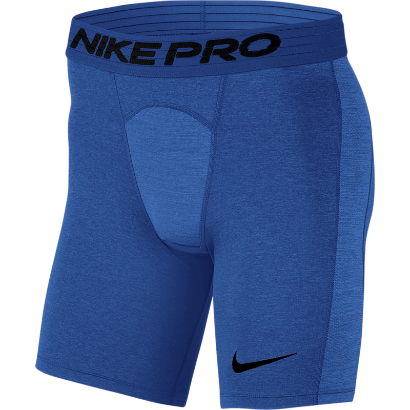 nike compression shorts blue