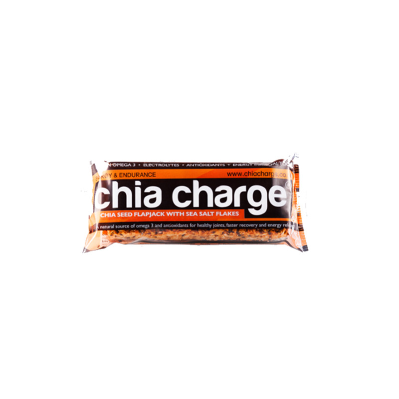  Small Chia Charge Flapjack Energy Bar ORIGINAL Flavour