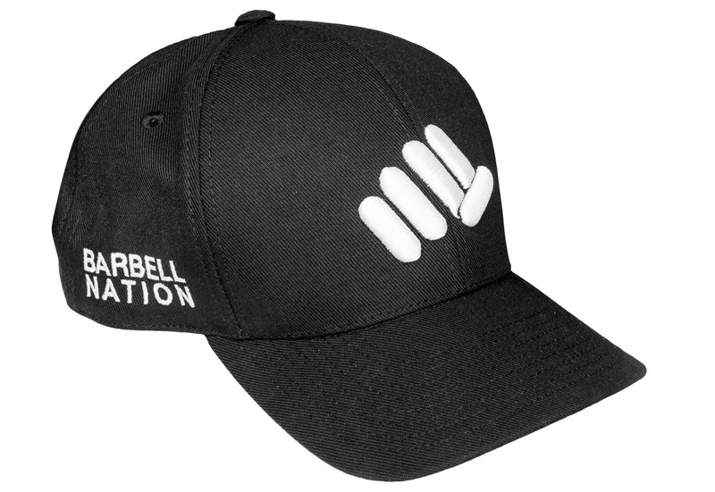 Baseball Cap Barbell Nation Logo