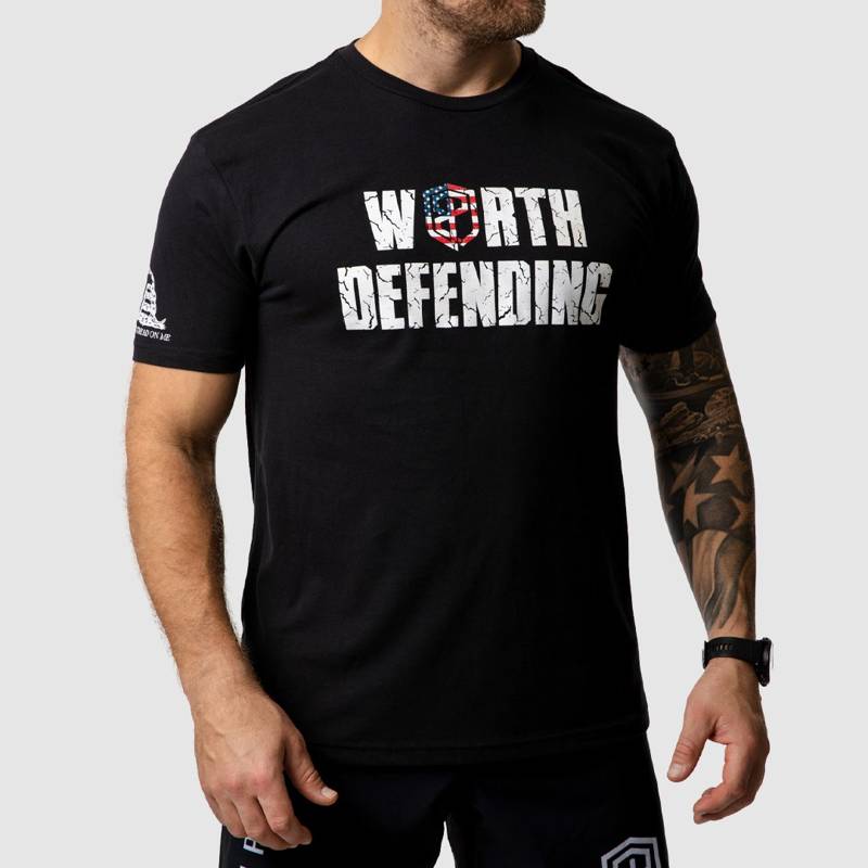 Born Primitive Worth Defending 2.0 Men's T-shirt