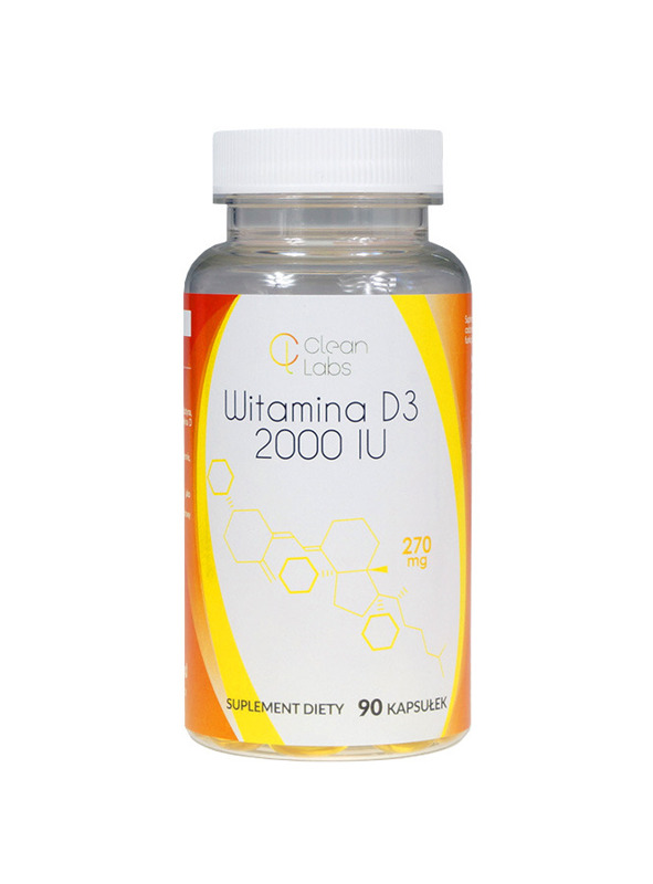 Clean Labs Vitamin D3 2000 IU 90 caps
