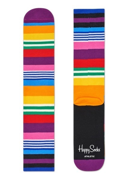 Happy Socks Athletic Multi Stripe Bright