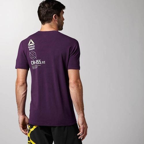 Koszulka Reebok Crossfit Burnout Purple