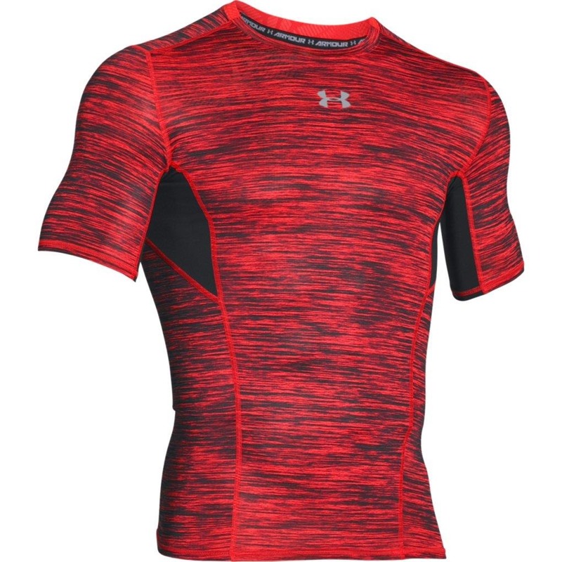 Koszulka Under Armour CoolSwitch Compression Red Black