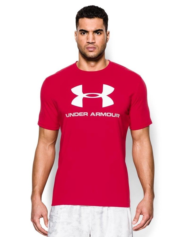 Koszulka Under Armour Sportstyle Logo Red