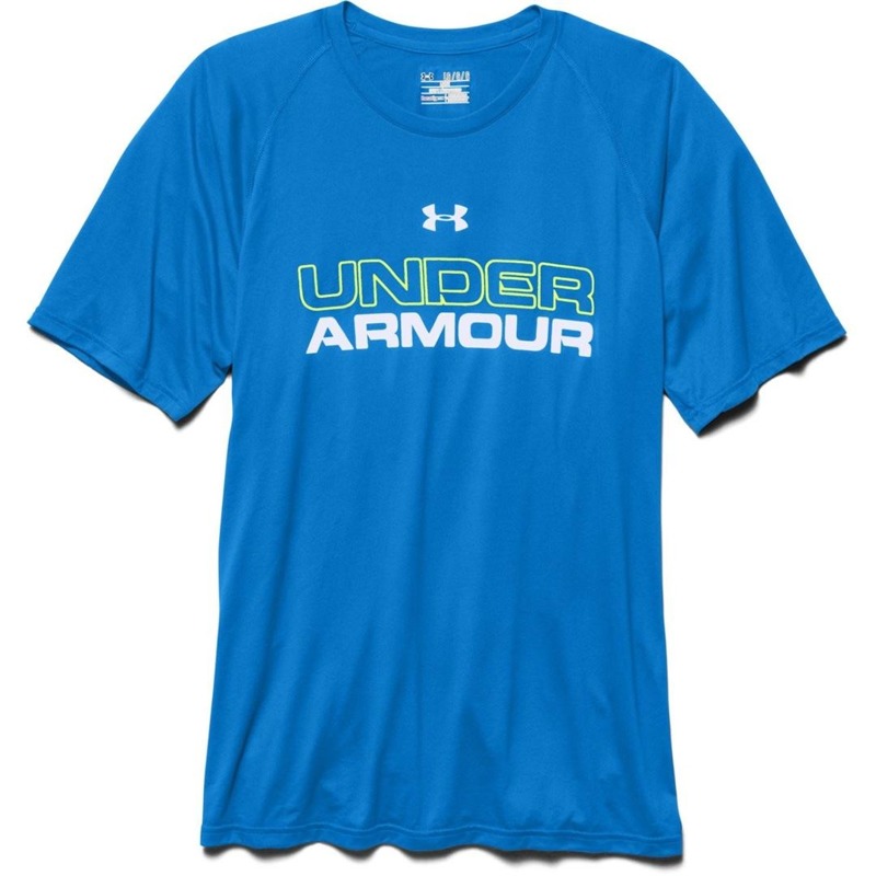 Koszulka Under Armour Wordmark CoreTrain Blue