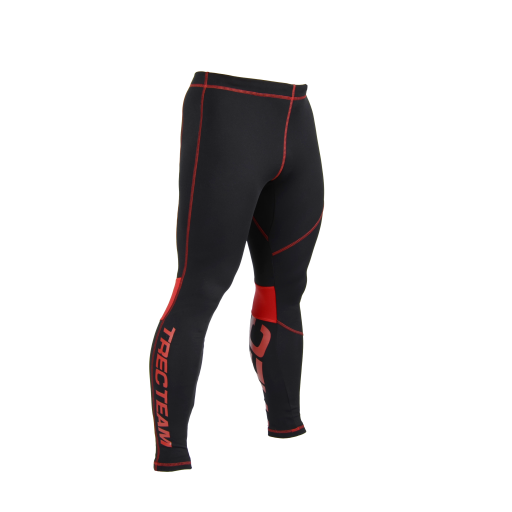 Legginsy M skie TrecWear Pro Pants 003 Black Red