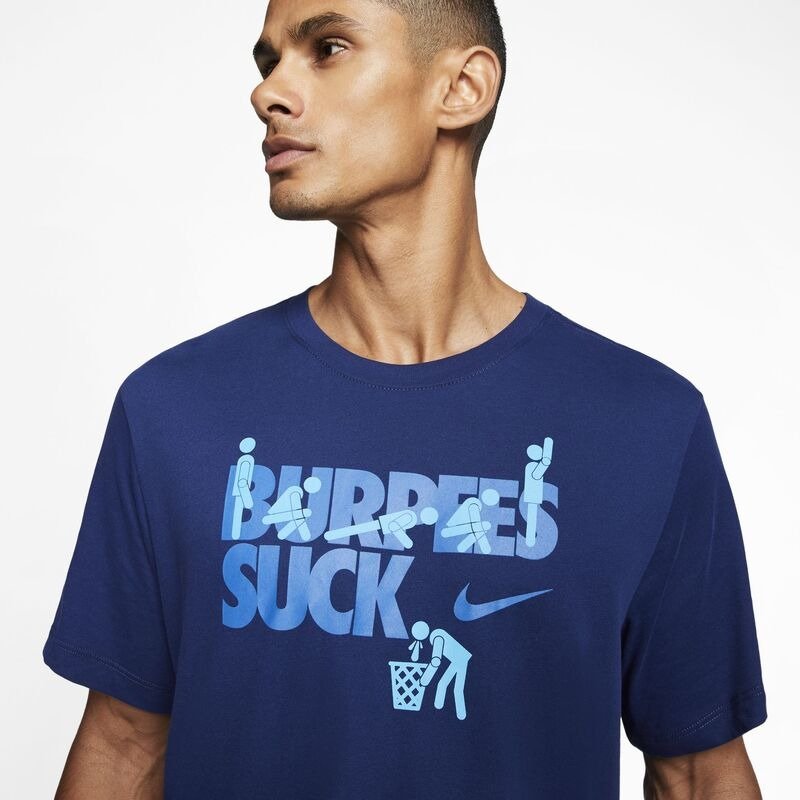 Men's Training T-Shirt Nike Burpees Suck Dri-FIT