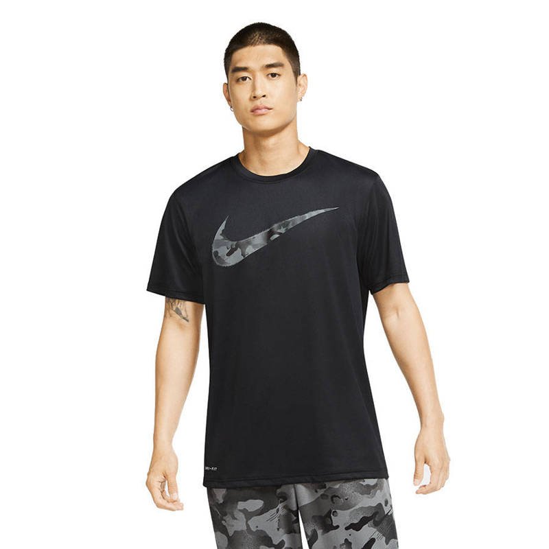 Men's Training T-Shirt Nike Camo Swoosh Dri-FIT 