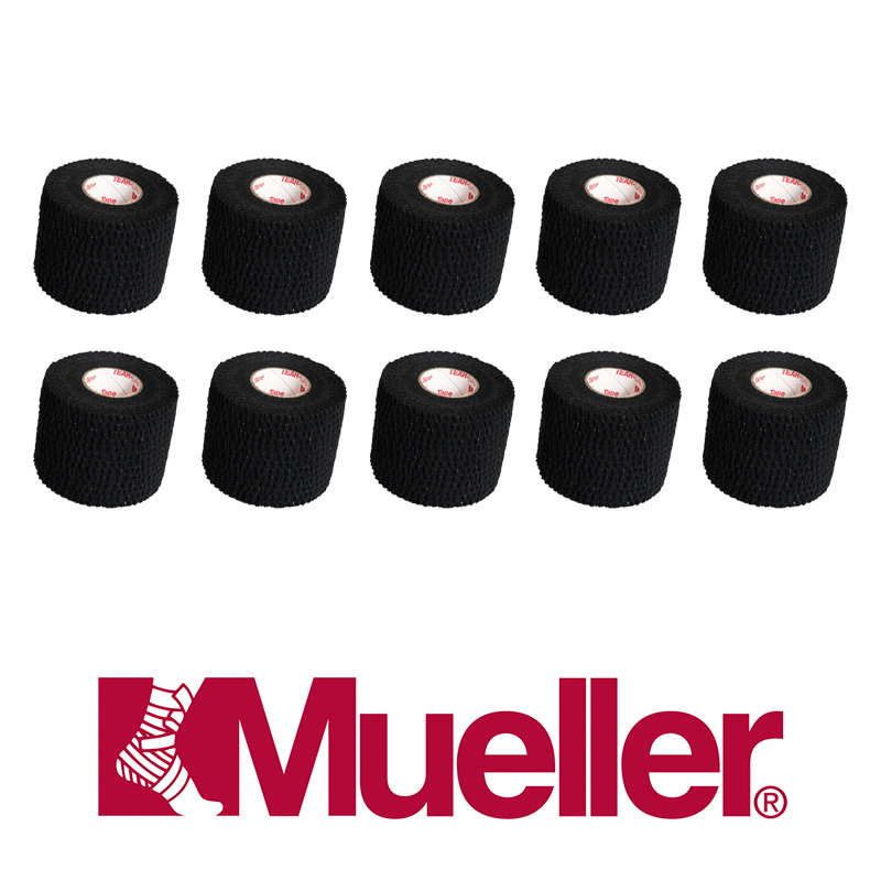 Mueller Tear light tape 6.9 m package (10 pcs.) Black