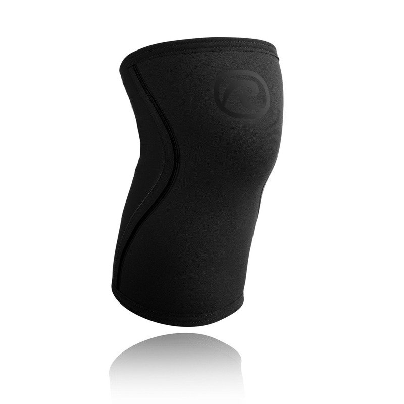 Rehband Rx Knee Sleeve - Carbon Black 5 mm