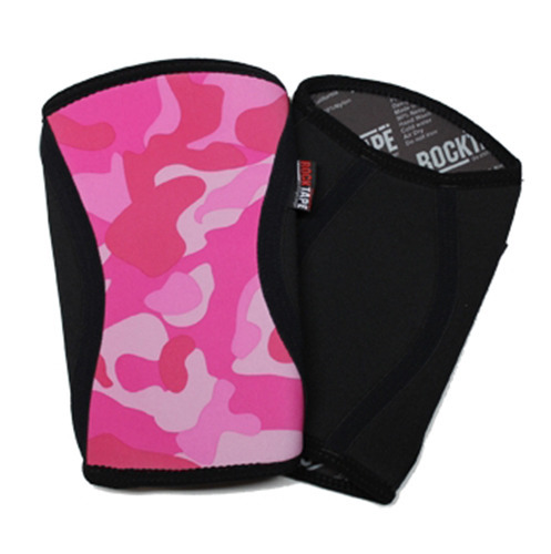 RockTape Pink Camo Knee Sleeves 5 mm