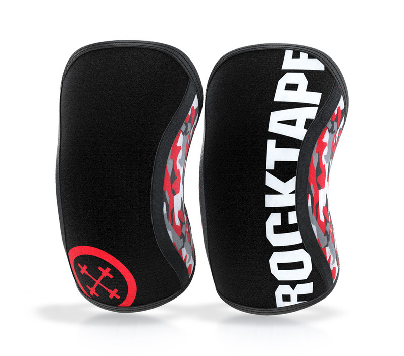RockTape Red Camo Knee Sleeves 5 mm