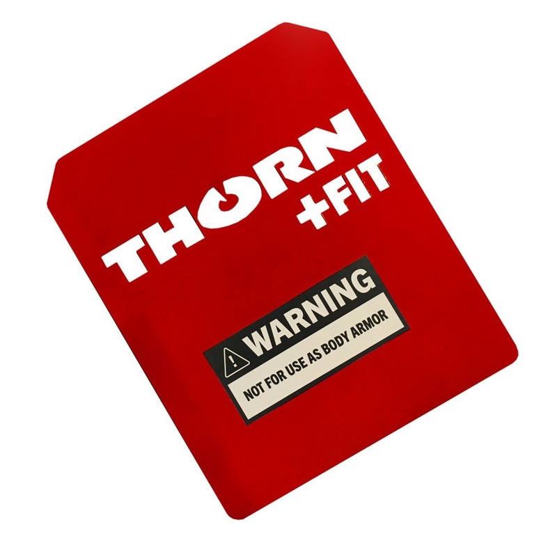 Set of Thorn Fit Weight Vest Plates 5 kg (2x 2.5 kg) Red