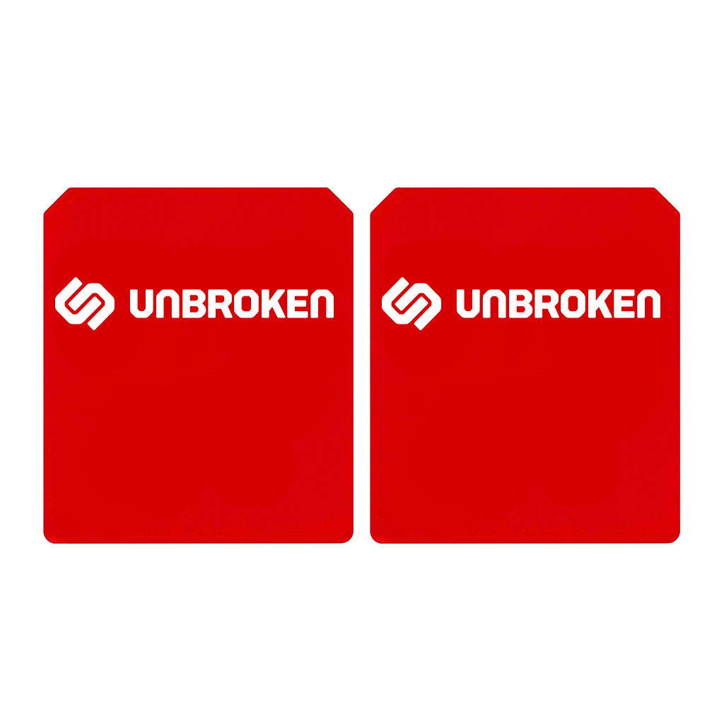Set of Unbroken Weight Vest Plates 5 kg (2x 2.5 kg) 