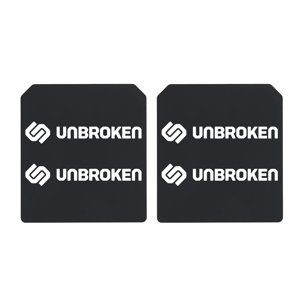 Set of Unbroken Weight Vest Plates 7,8 kg (2x 3.9 kg) 