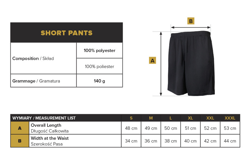 Spodenki TrecWear Pro Short Pants 001 Black