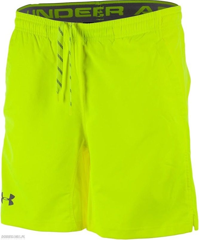 Spodenki Under Armour Hit Woven 8 quot  Yellow