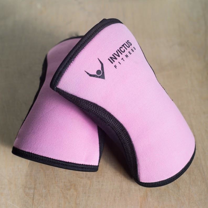 Stabilizatory kolana (para) Invictus Fitness K Sleeve Pink 5 mm różowe