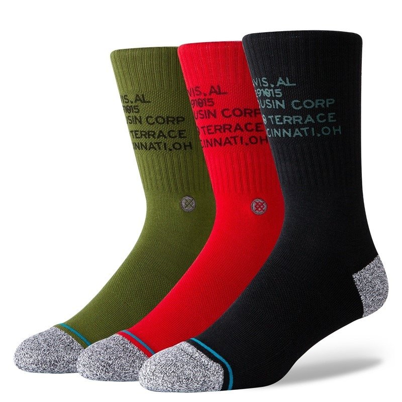 Stance Corp 3 Of A Kind Socks