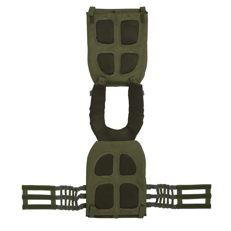 Tactical Vest Set Thorn Fit GREEN + Set of Thorn Fit Plates [Murph Woman 14 lbs / 6.5 kg]