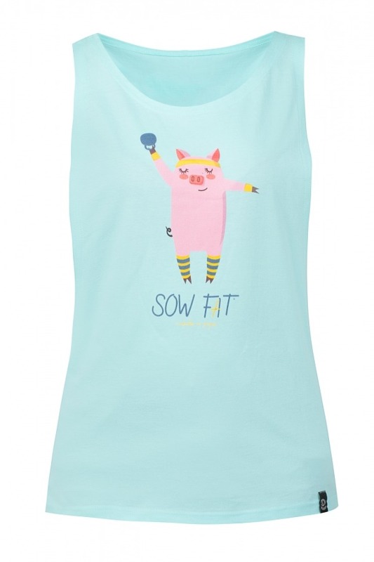 Tank Top Rep In Peace Sow Fit Pink