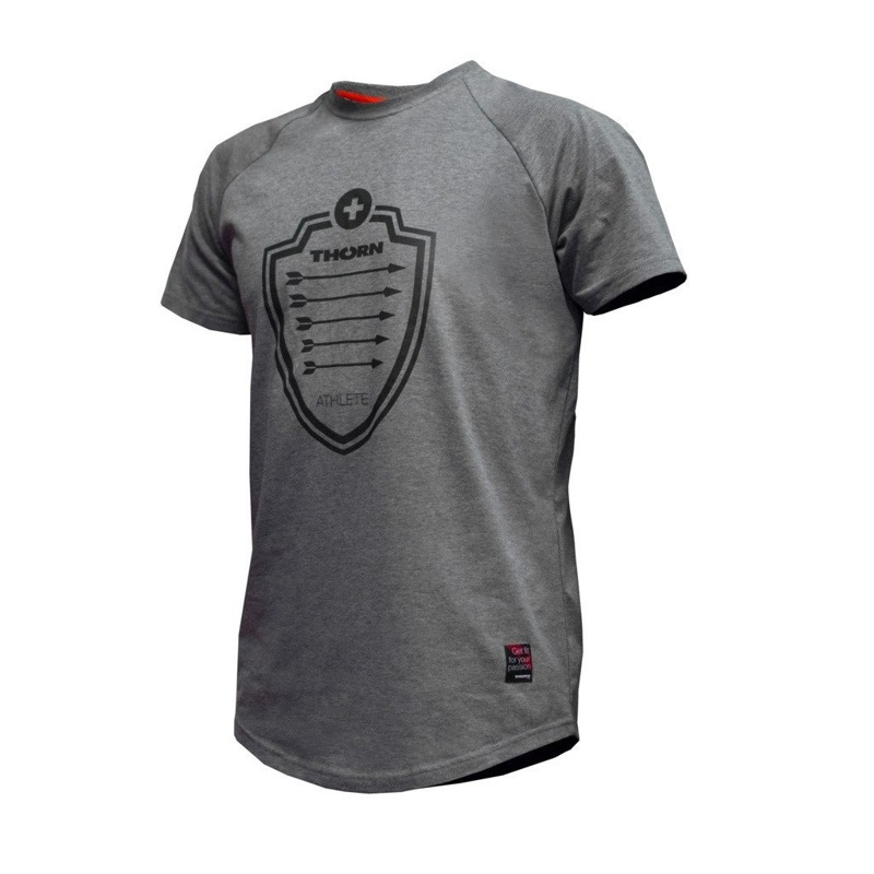 Thorn Fit Arrow T-Shirt Gray Melange