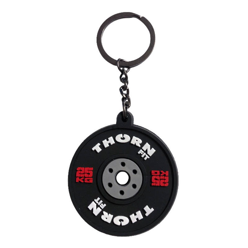 Thorn Fit Bumper Rubber Keychain Black