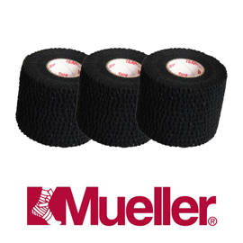 Mueller Tear light tape 6.9 m package (5 pcs.) Black