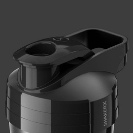 Shaker FortisGO Czarny 700 ml 