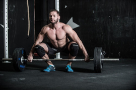 Stabilizatory kolana (para) Invictus Fitness K Sleeve Black 5 mm czarne