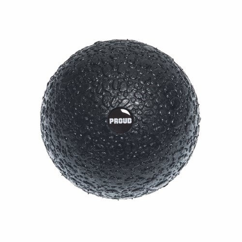 Piłka lacrosse Training Showroom Massage Ball 90 mm niebieska