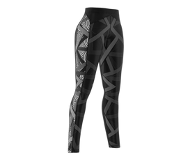 Legginsy Damskie SMMASH VITRAGE Czarne 