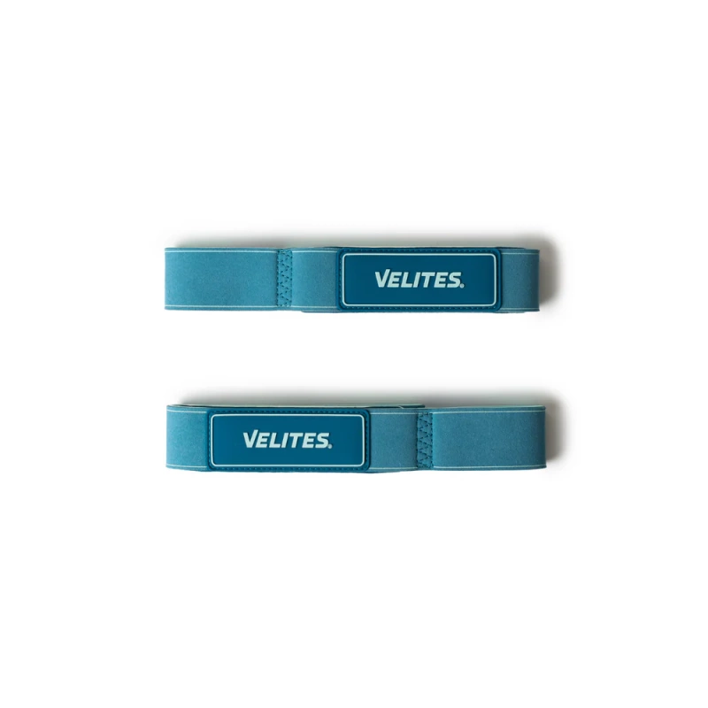 Paski do ciężarów Velites Weightlifting Straps Niebieskie