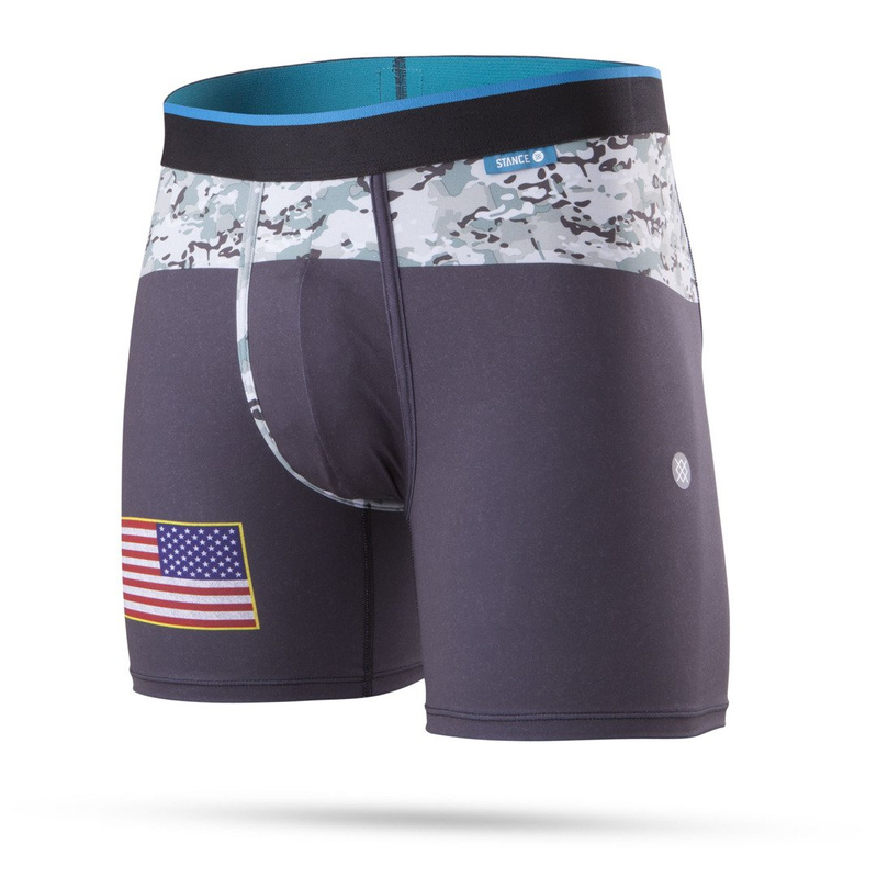 Bokserki Męskie Stance Military Flag WH Multikolor