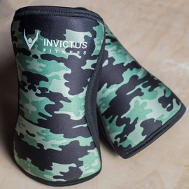 Stabilizatory kolana Invictus Fitness K Sleeve Camo 5 mm moro
