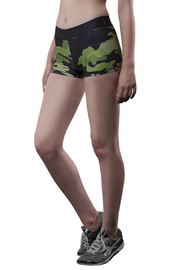 Szorty Damskie Rep In Peace Camo Oliwkowa Zieleń