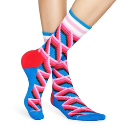 Skarpety Happy Socks Athletic Sunk Niebieskie