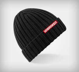 Czapka zimowa UNBROKEN czarna