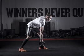 Winylowy Odważnik Kettlebell Thorn Fit 20 kg