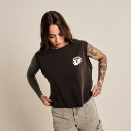 Crop Top Damski Caffeine & Weights