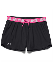 Spodenki Damskie Under Armour Play Up Black  Pink