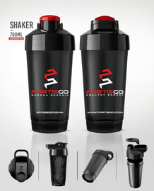 Shaker FortisGO Czarny 700 ml 